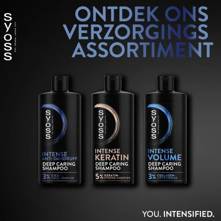 Syoss Intense Anti-Roos Shampoo 440 ML