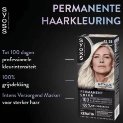 Syoss Metallic Collection Haarkleuring 12-53 Platinum Pearl