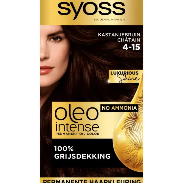 Syoss Oleo Intense 4-15 Chestnut Brown