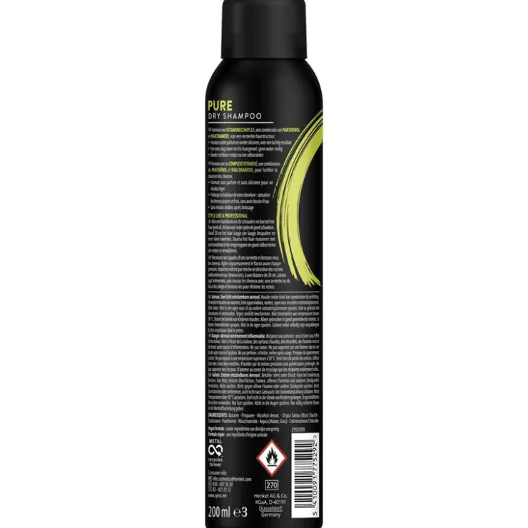 Syoss Pure Fr Haarmousse 200 ML