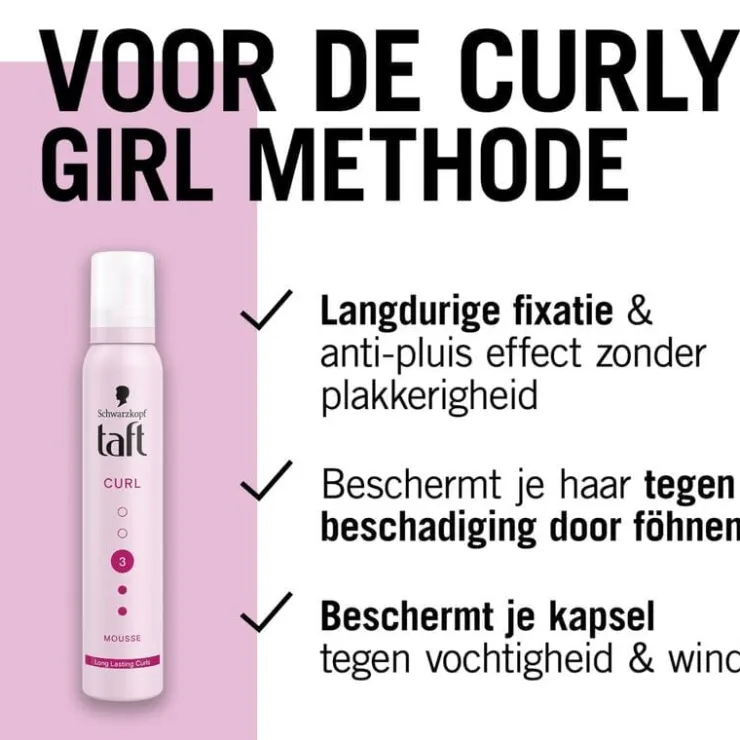 Taft Styling Curl Haarmousse 200 ML