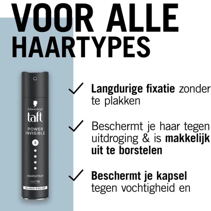 Schwarzkopf Taft Styling Power Invisible Haarspray 250 ML