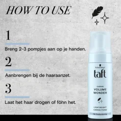 Taft Volume Wonder Mousse