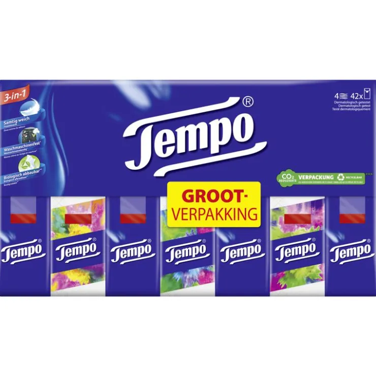 Tempo Zakdoeken 4-Laags