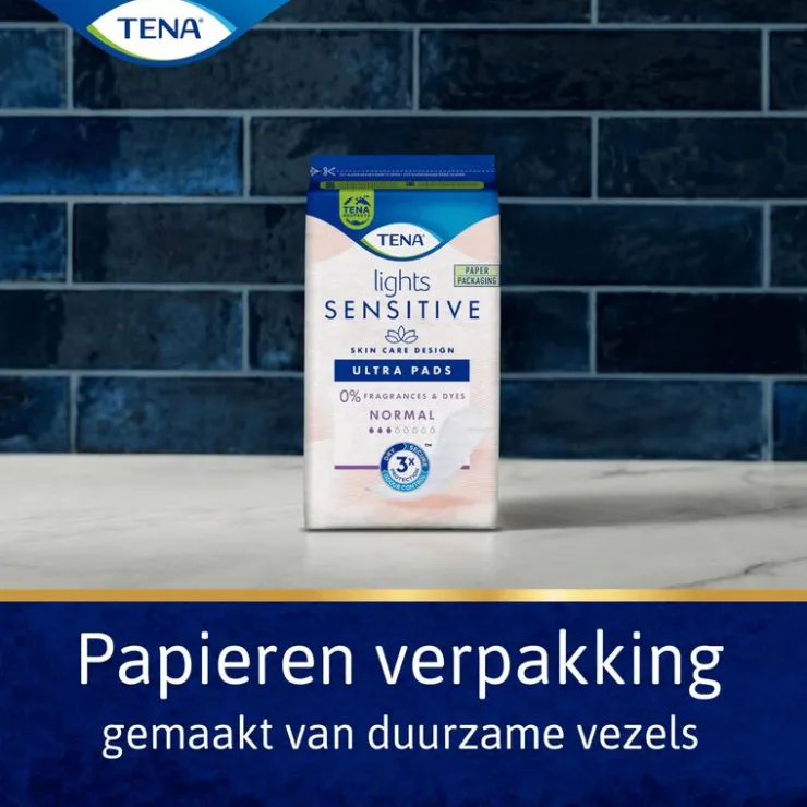 Tena Lights Sensitive Normal Verbanden 16 stuks