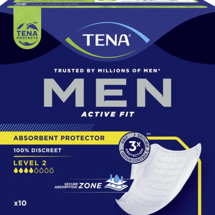 Tena Men Absorbant Protector Level 2 10 stuks