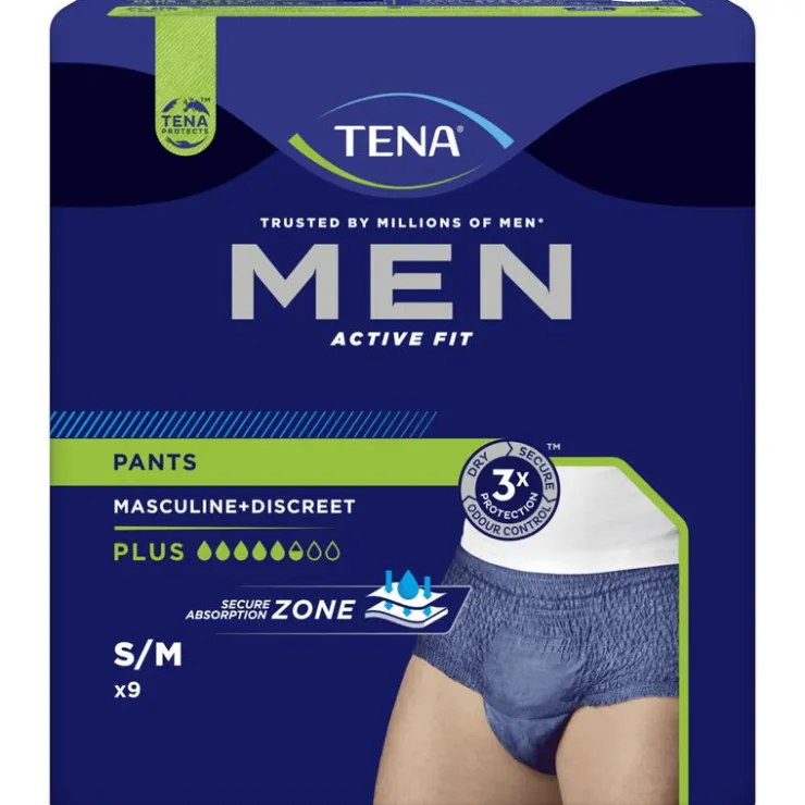 Tena Men Active Fit Pants Medium 9 stuks