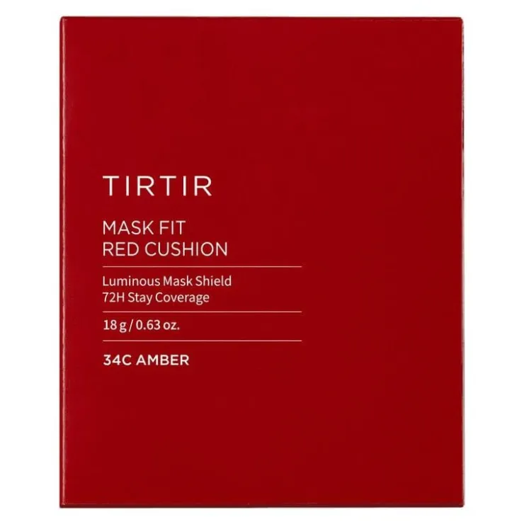 TirTir Mask Fit Red Cushion Foundation 34C Amber