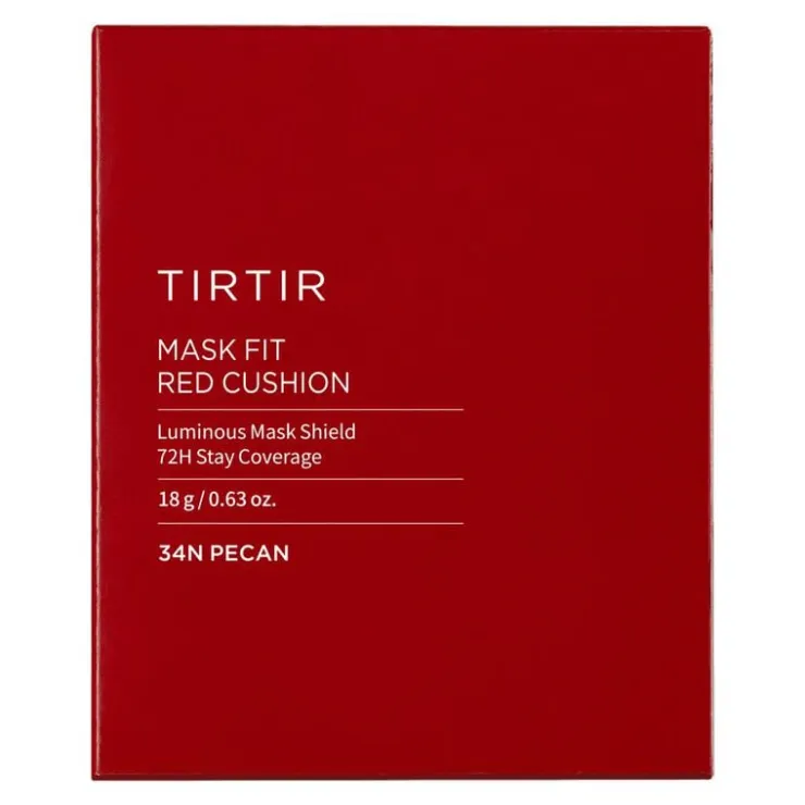 TirTir Mask Fit Red Cushion Foundation 34N Pecan