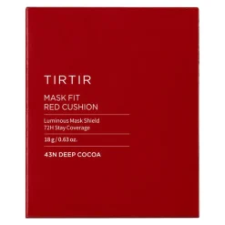 TirTir Mask Fit Red Cushion Foundation 43N Deep Cocoa