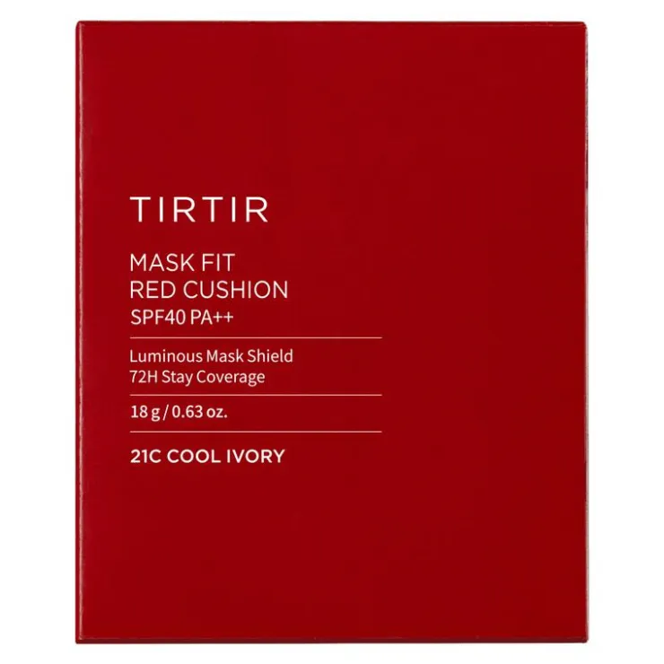 TirTir Mask Fit Red Cushion Foundation 21C Cool Ivory