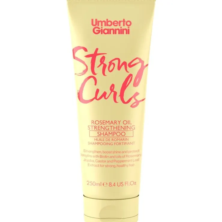 Umberto Giannini Strong Curls Rosemary Oil Shampoo 250 ML