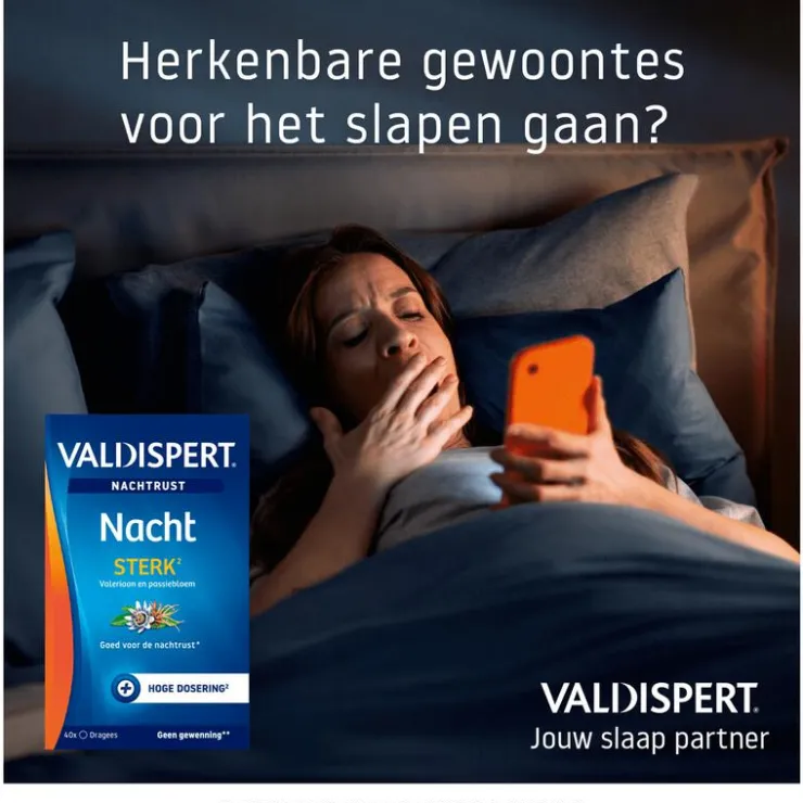 Valdispert Nacht Sterk 40 tabletten