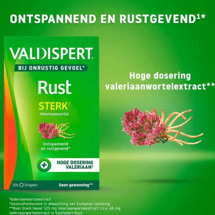 Valdispert Rust Sterk 50 tabletten