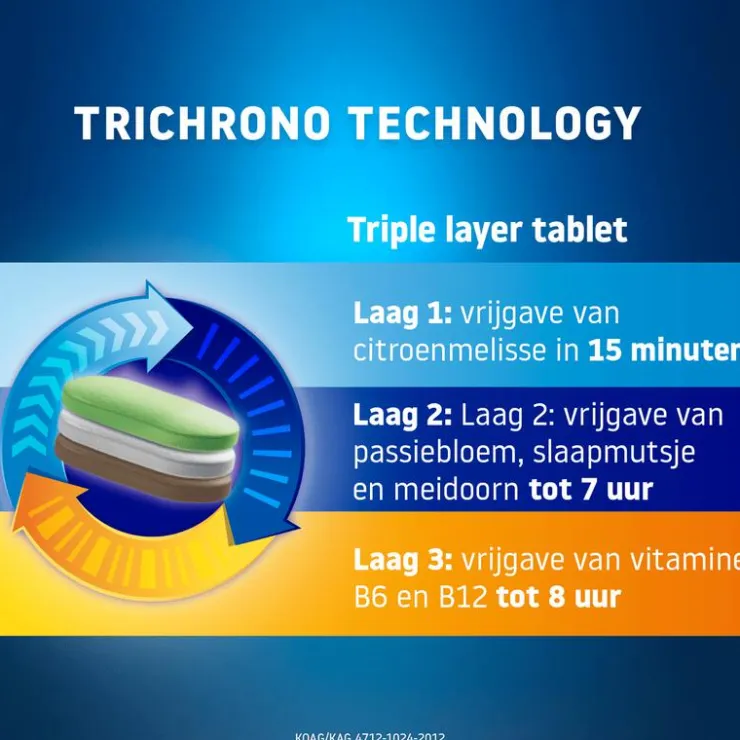 Valdispert Slaap & Fris Wakker Tabletten 24 stuks