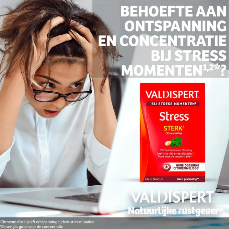 Valdispert Stress Moments Sterk 20 tabletten