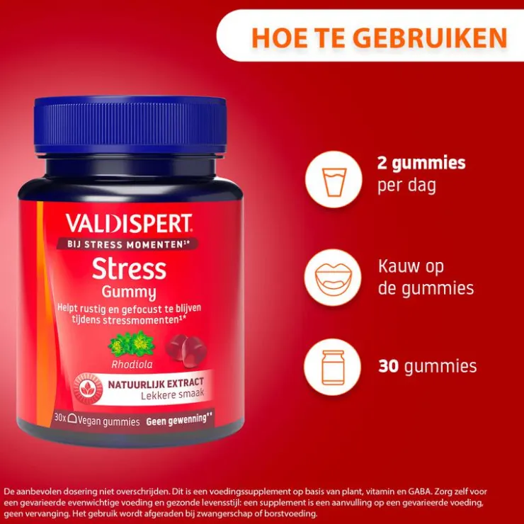 Valdispert Valdisppert stress gummy 30st