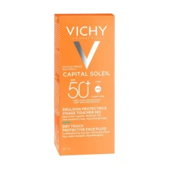 Vichy Capital Soleil Dry Touch Zonnecrème Gezicht SPF50 50 ML