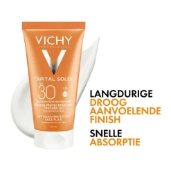 Vichy Capital Soleil Dry Touch Zonnecrème Gezicht SPF30 50 ML