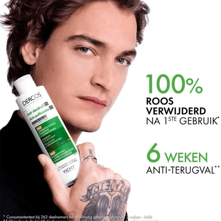 Vichy Dercos Anti-Roos-2-In-1-Shampoo + Conditioner 200 ML