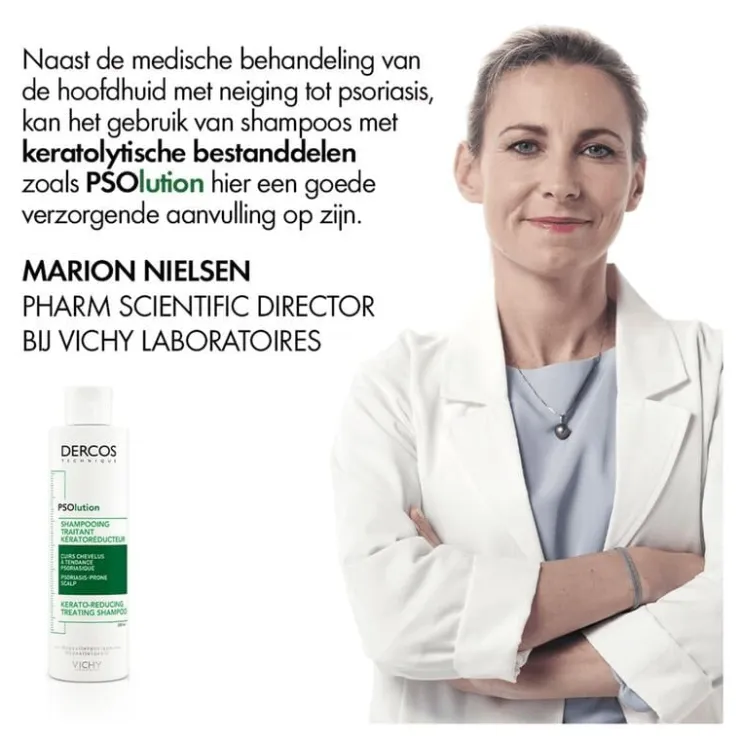 Vichy Dercos PSOlution Shampoo Gevoelige Hoofdhuid 200 ML