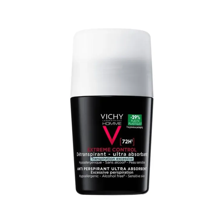 Heren Vichy Homme Deodorant Roller 72U 50 ML