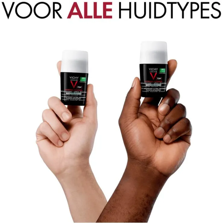Heren Vichy Homme Deodorant Roller 72U 50 ML