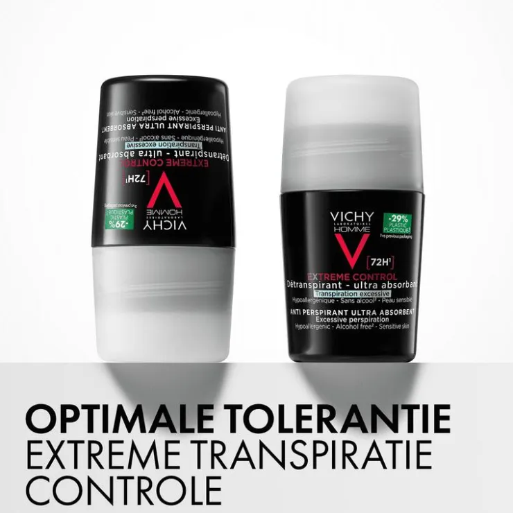 Heren Vichy Homme Deodorant Roller 72U 50 ML
