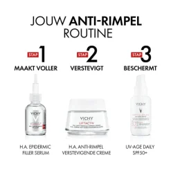 Vichy Liftactiv H.A. Verstevigende Crème Droge Huid 50 ML