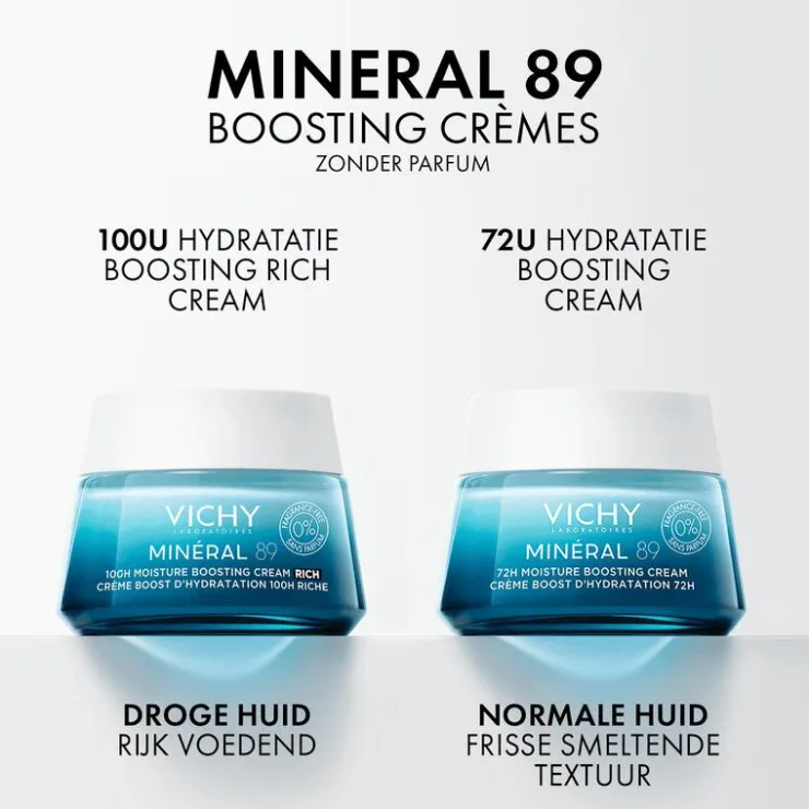 Vichy Minéral 89 Dagcrème Zonder Parfum 50 ML