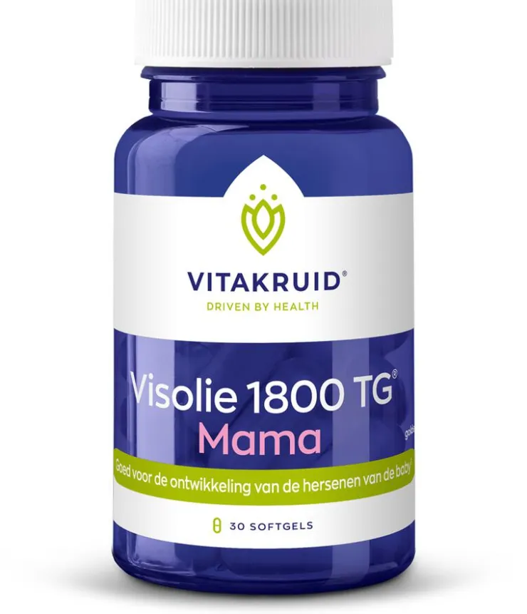 Vitakruid visolie 1800 tg mama softgel 30 caps