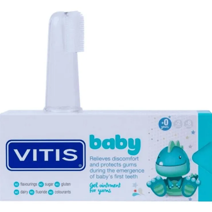 Vitis Baby Gel-balsem Eerste Hulp bij Doorkomende Tandjes