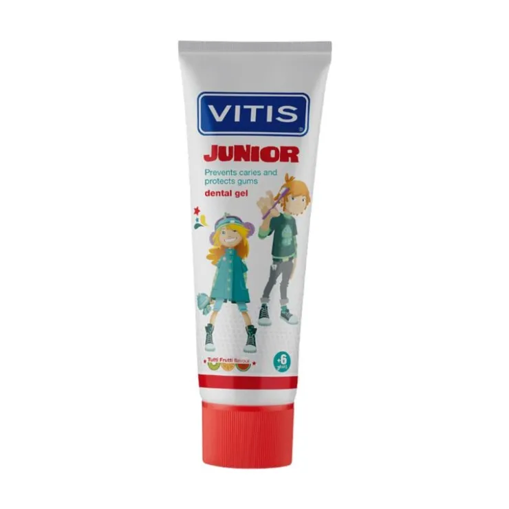 Vitis Junior Tandgel Optimale Verzorging van het Wisselgebit