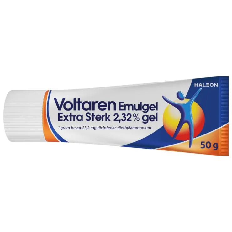 Voltaren Emulgel Extra Sterk 2,32% (diclofenac) 50gr bij Spier- of Gewrichtspijn