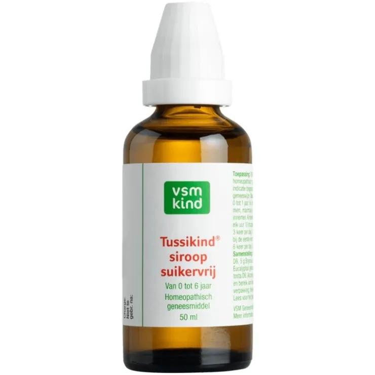 VSM Kind Tussikind Siroop Suikervrij 50 ML