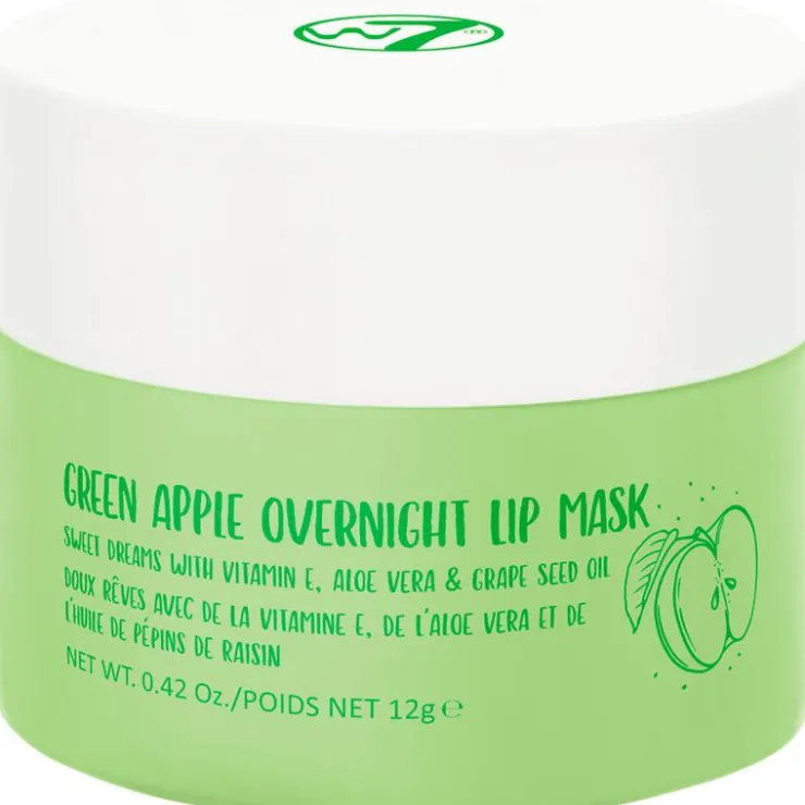 W7 Sweet Dreams Overnight Lip Mask Green Apple