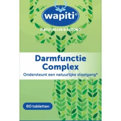 Wapiti Darmfunctie Complex 60 tabletten