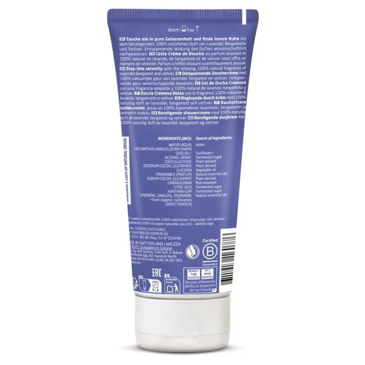 Weleda Aroma Shower Relax Douchegel 200 ML