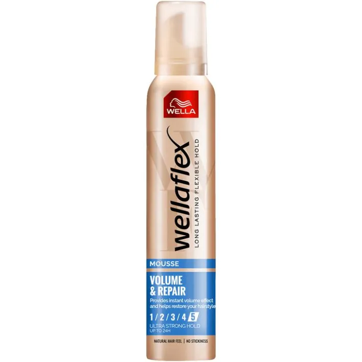 Wella Flex Volume & Repair Ultra Strong Hold Haarmousse 200 ML