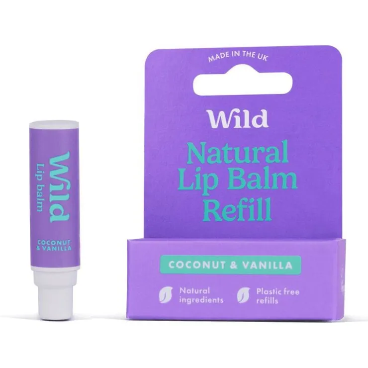 Wild Cosmetics Limited Wild Lip Balm Coconut & Vanilla Navul