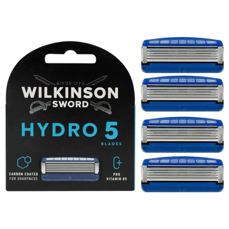 Heren Wilkinson Sword Hydro 5 Scheermesjes Skin Protection 4 stuks