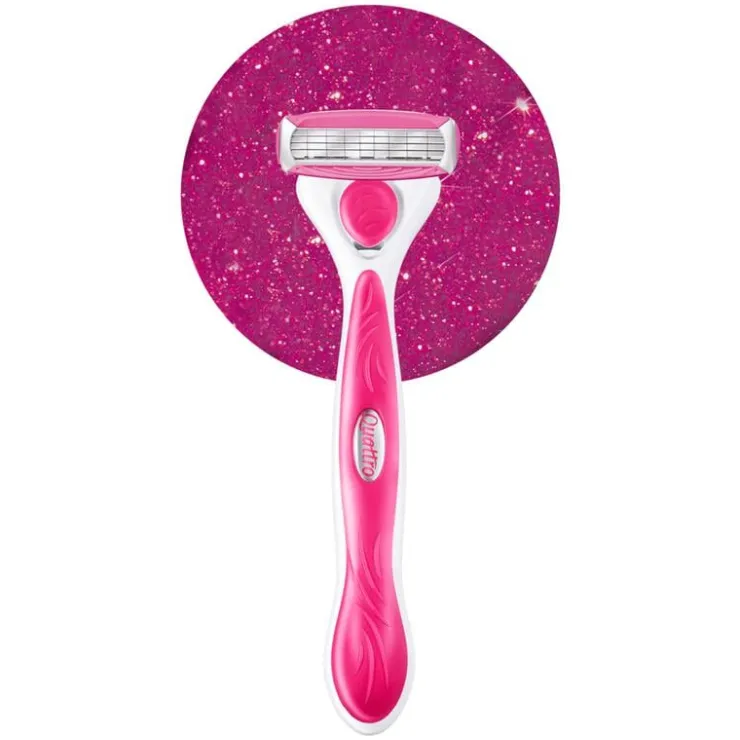 Heren Wilkinson Sword Quattro for Women Sensitive Navulmesjes 3+1 gratis