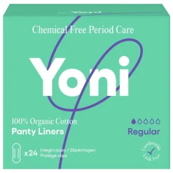 Yoni Inlegkruisjes 100% Biologisch Katoen