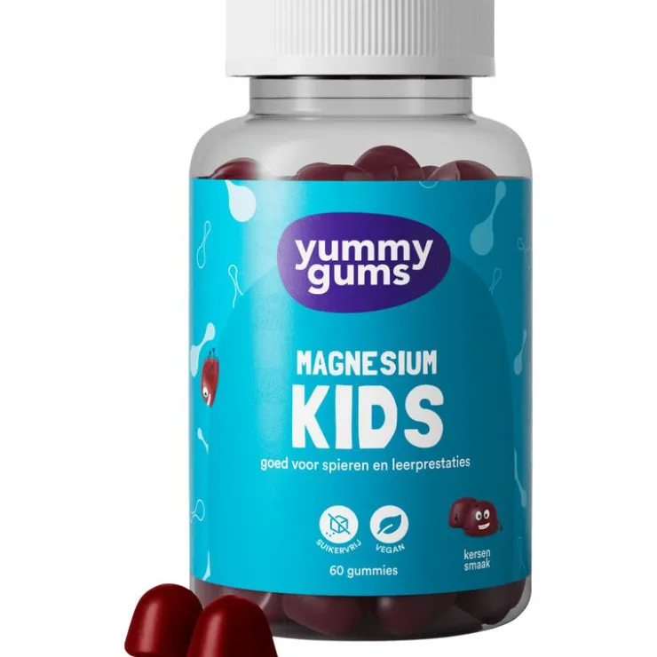 Yummygums Yummugums Kids Magnesium Suikervrij 60 stuks
