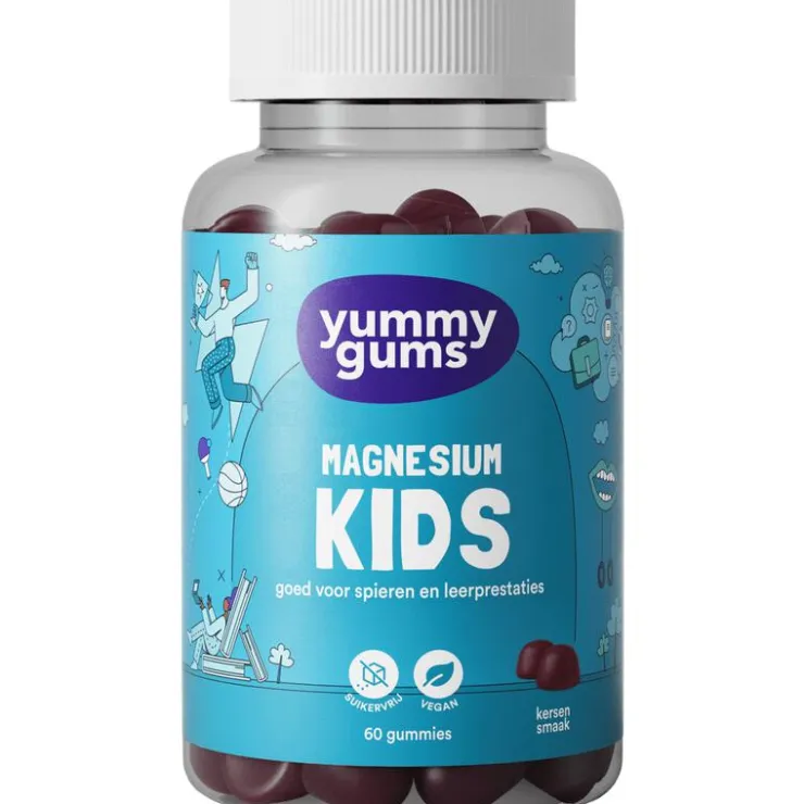 Yummygums Yummugums Kids Magnesium Suikervrij 60 stuks