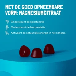 Yummygums Yummugums Kids Magnesium Suikervrij 60 stuks