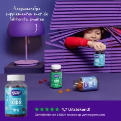 Yummygums Yummugums Kids Magnesium Suikervrij 60 stuks