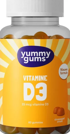 Yummygums Yummygum Vitamine D3 Suikervrij 60 stuks