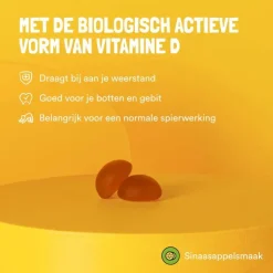 Yummygums Yummygum Vitamine D3 Suikervrij 60 stuks