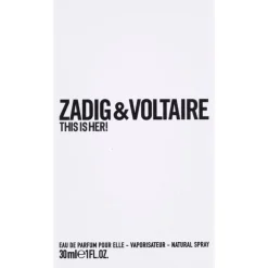 DAMES Zadig & Voltaire Zadig&Voltaire This is Her eau de parfum 30 ML